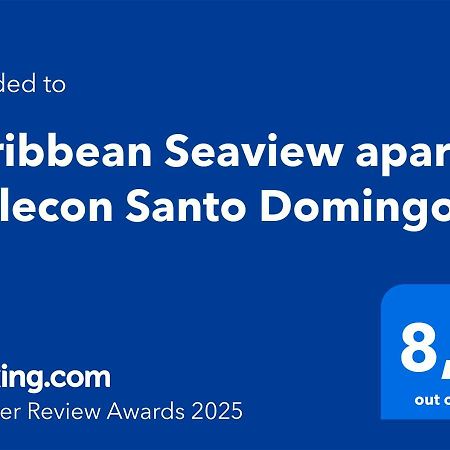 Caribbean Seaview Apart Malecon Санто-Домінго Екстер'єр фото