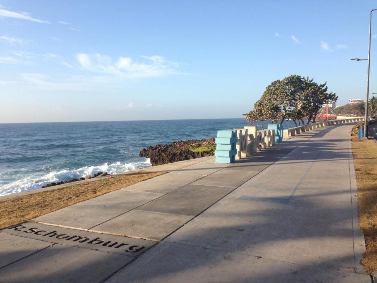Caribbean Seaview Apart Malecon Санто-Домінго Екстер'єр фото